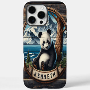 Coques iPhone 16 Pro Max Le sanctuaire caché de Panda : satisfaction Bambou