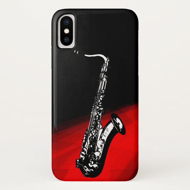 Coques Case-Mate iPhone Le saxophone pour le saxophoniste (Dos)