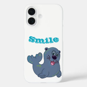 Coque Pour iPhone 16 Le Sceau De Tissu Chez Zazzle Mascot Caractère Log