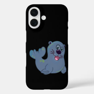 Coque Pour iPhone 16 Le Sceau De Tissu Chez Zazzle Mascot Caractère Log