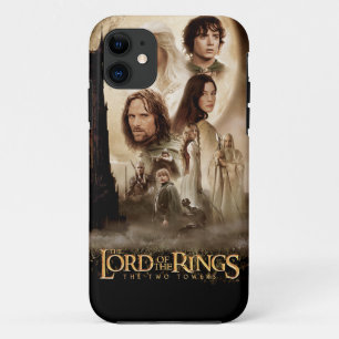 Coque iPhone 11 Le Seigneur des Anneaux : L'affiche de cinéma des