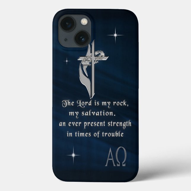 Coques Case-Mate iPhone Le Seigneur est mon rocher (Verso)