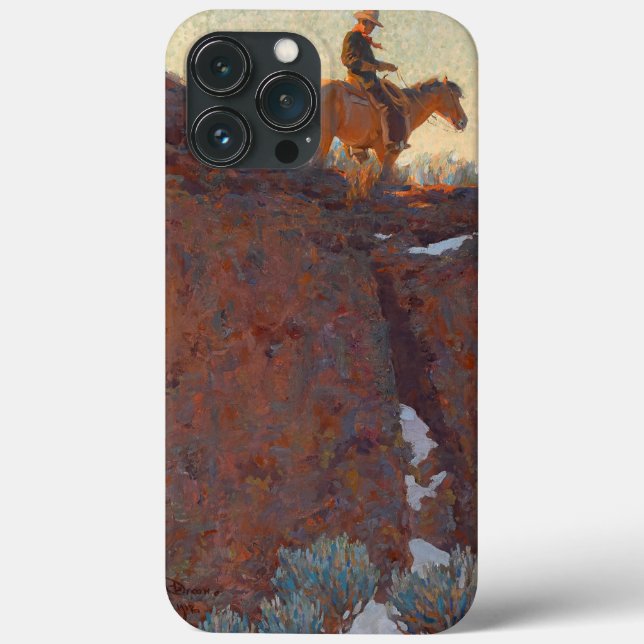 Coques Case-Mate iPhone Le sentier solitaire de Maynard Dixon (Verso)