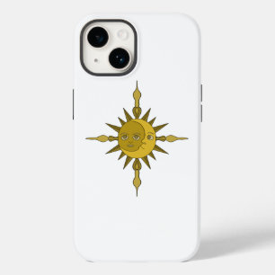 Coque Pour iPhone 14 Le soleil et la lune