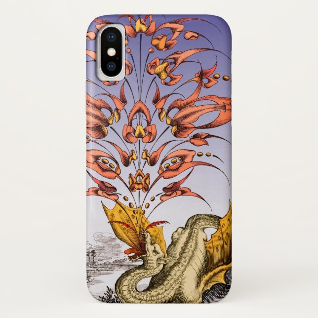 Coques Case-Mate iPhone Le souffle du dragon (Dos)