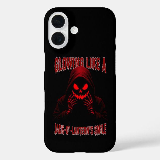 Coques Case-Mate iPhone Le sourire d’un Jack-o’Lantern (Verso)