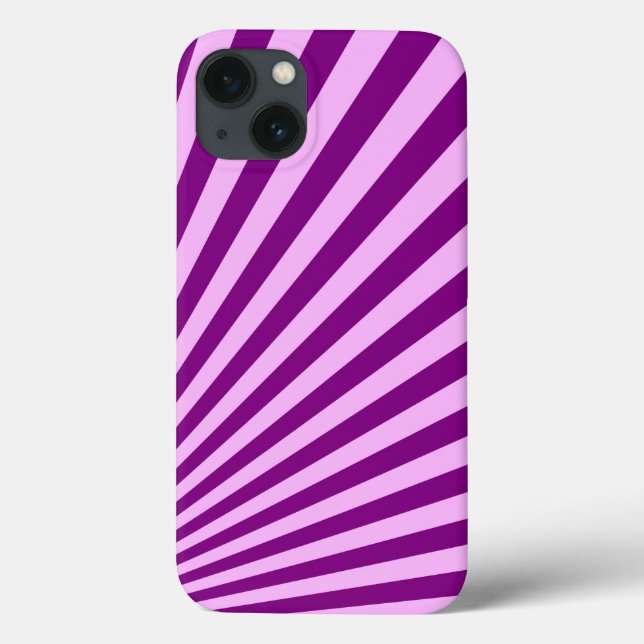 Coques Case-Mate iPhone Le Sourire de Purple Sun Ray (Verso)