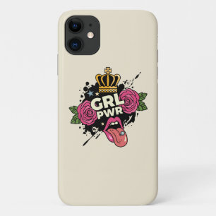 Case-Mate iPhone Case Le style tatouage Girl Power