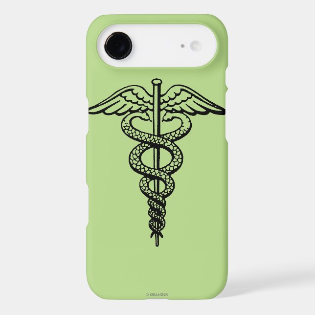Coques Case-Mate iPhone Le symbole de caducée (Verso)