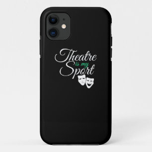 Case-Mate iPhone Case Le Théâtre Est Mon Sport Tee Acteur De Théâtre Mus