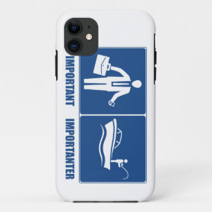 Etui iPhone Case-Mate Le Travail Est Important, La Pêche Est Importante