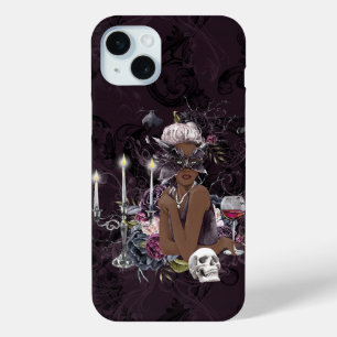 Coque iPhone 15 Mini Le Vampiress   Moody Gothic Vampy Glam Dark Skin
