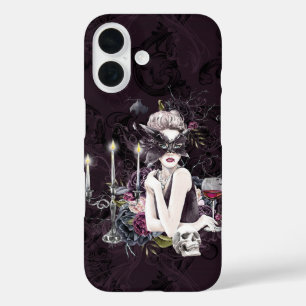 Coque Pour iPhone 16 Le Vampiress   Moody Gothic Vampy Glam Pale Peau