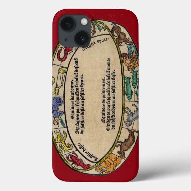 Coques Case-Mate iPhone Le Zodiaque, 1496 (Verso)