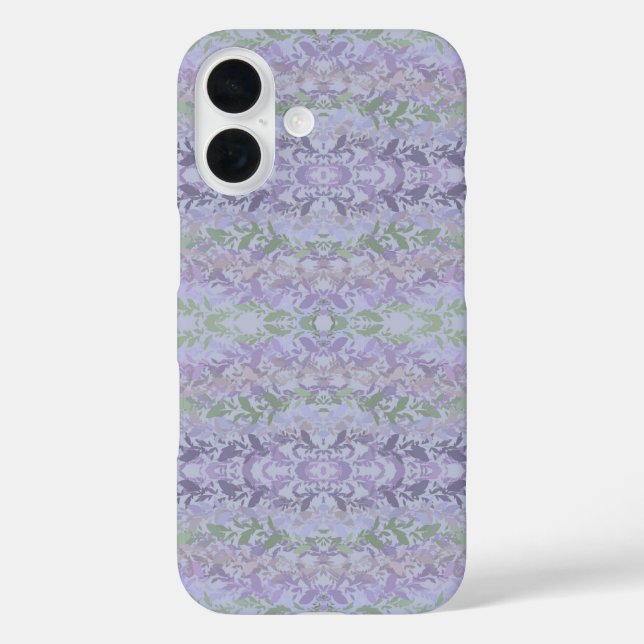 Coques Case-Mate iPhone Leafy Creeping Vine Drawing Pattern With Pastels (Verso)