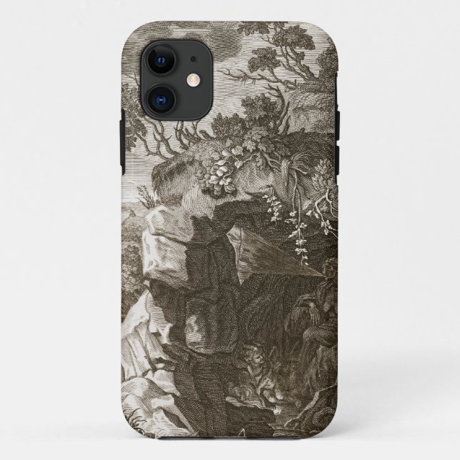 Coques Case-Mate iPhone L'écho de nymphe changé en bruit, 1731 (gravure (Dos)