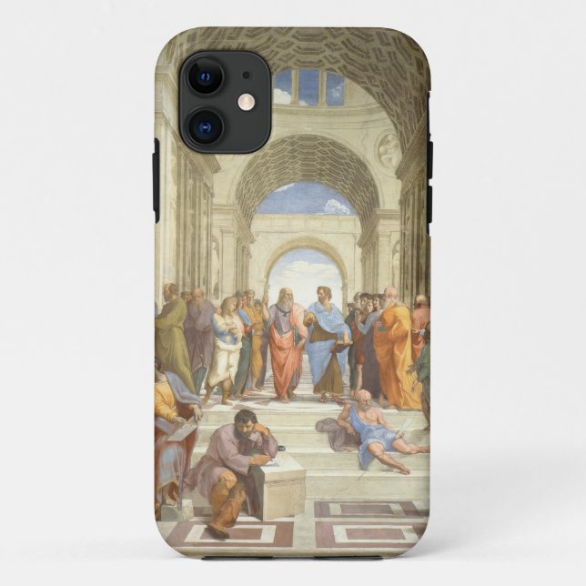 Coques Case-Mate iPhone L'école de Raphael d'Athènes (Dos)