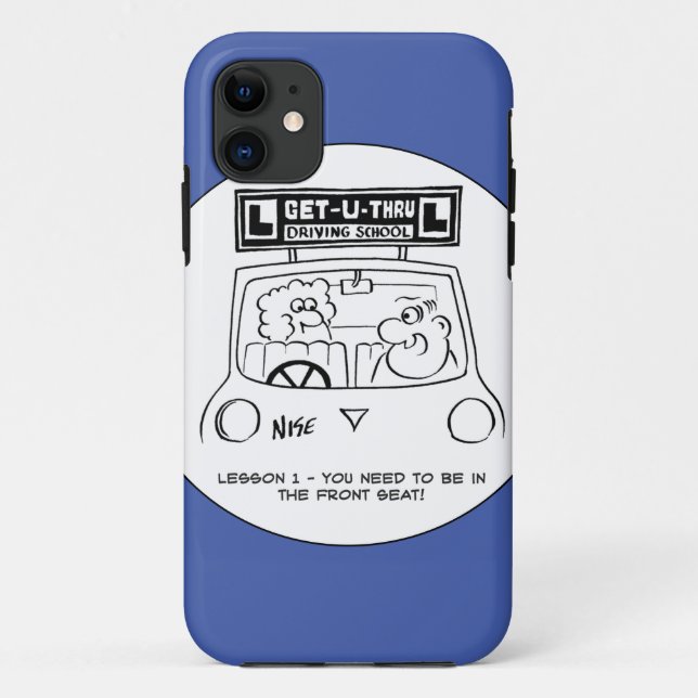 Coques Case-Mate iPhone Leçon de conduite - élève dans le mauvais siège (Dos)
