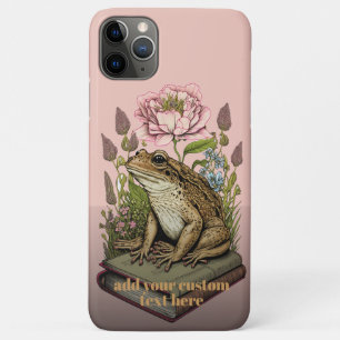 Case-Mate iPhone Case Lecteur Grenouille sur livre Fleur sauvage Cottage