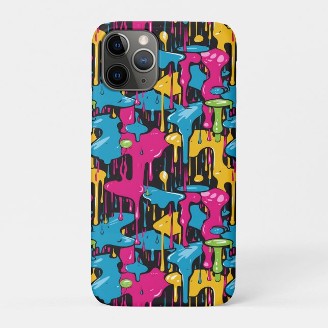Coques Case-Mate iPhone Lecteurs de peinture Abstraits colorés (1) (Dos)