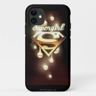 Coque iPhone 11 Lecteurs d'or Supergirl