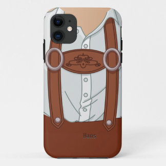 Case-Mate iPhone Case Lederhose bavaroise allemande