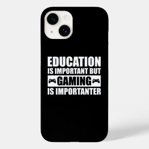 Coque Pour iPhone 14 L'Éducation Est Importante, Mais Le Jeu Est Import