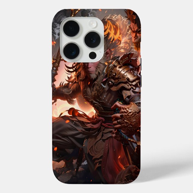 Coques Case-Mate iPhone Légendaire du mythe noir wukong (Verso)