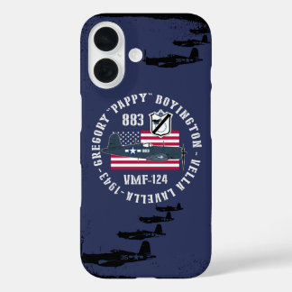 Coque Pour iPhone 16 Legendary US Fighters of World War II