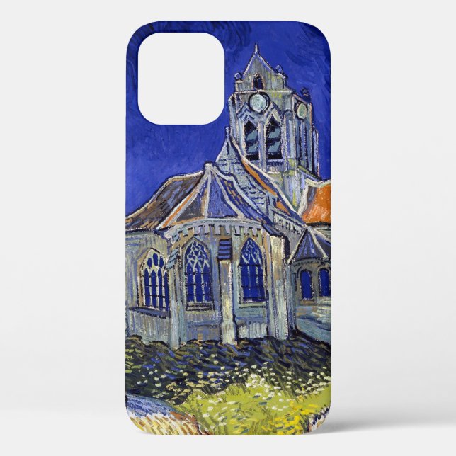 Coques Case-Mate iPhone L'église d'Auvers, Van Gogh (Verso)