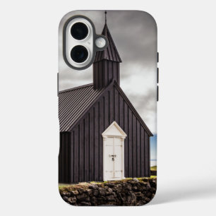 Coque Pour iPhone 16 L'Église Noire De Budir, Islande