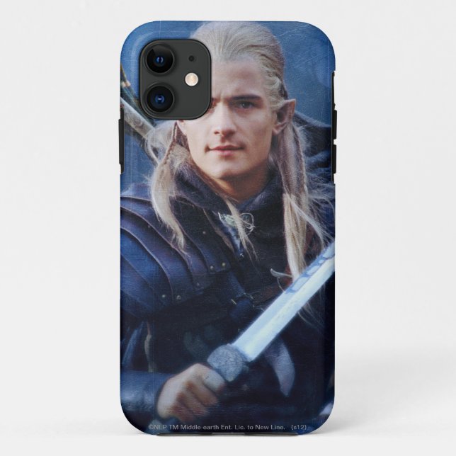 Coques Case-Mate iPhone LEGOLAS GREENLEAF™ en bleu (Dos)