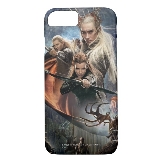 Coques Case-Mate iPhone LEGOLAS GREENLEAF™, TAURIEL™ et Thranduil (Dos)
