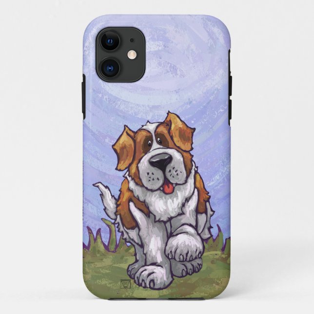 Coques Case-Mate iPhone L'électronique de St Bernard (Dos)