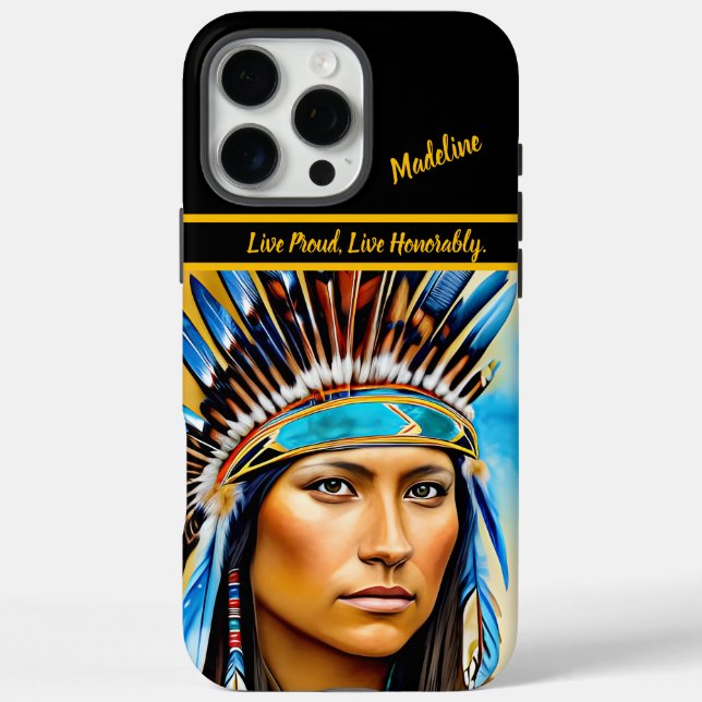 Coques Case-Mate iPhone L'élégance tribale de l'art autochtone (Verso)