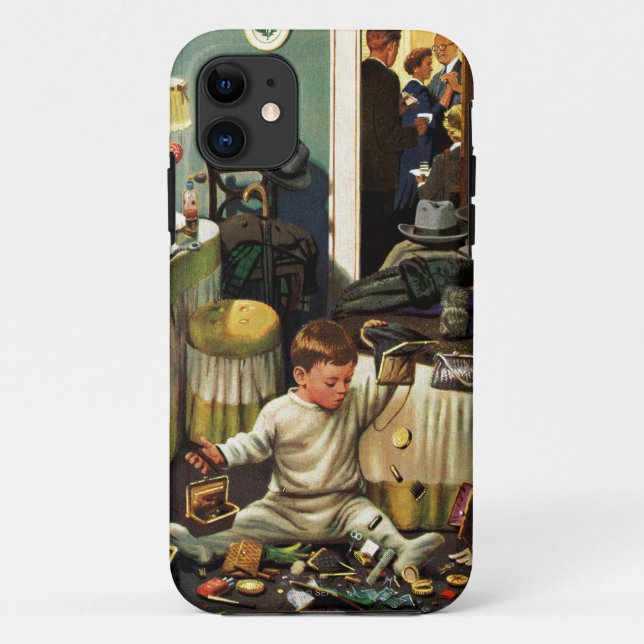 Coques Case-Mate iPhone L'enfant en bas âge vide des bourses (Dos)