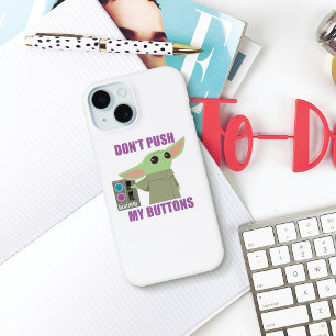 Coque Pour iPhone 15 L'Enfant Ne pousse pas mes boutons