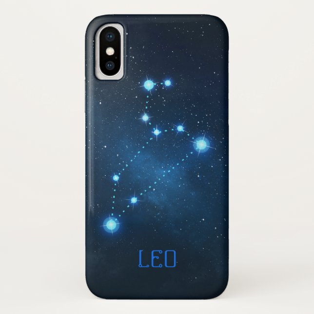 Coques Case-Mate iPhone Leo Constellation Zodiac | Astrologie (Dos)