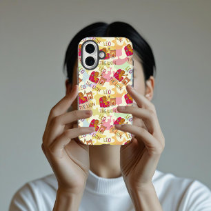 Coque Pour iPhone 16 Leo le Roi Lion du téléphone