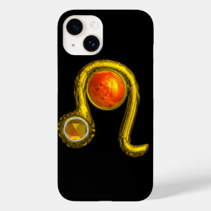 Coques Pour iPhone LEO, Topaz jaune et or
