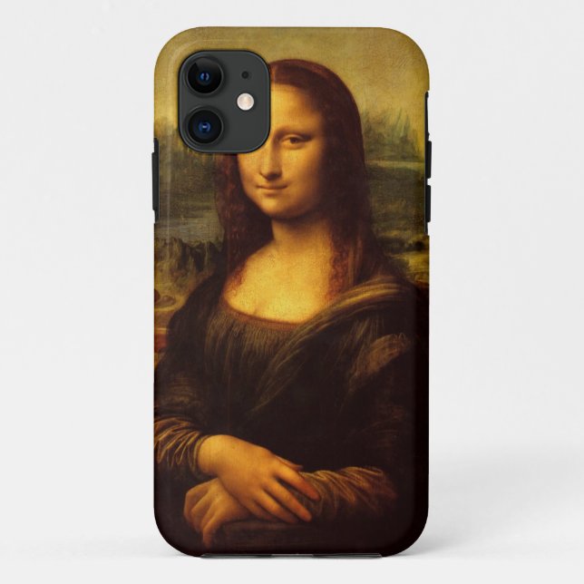 Coques Case-Mate iPhone Leonardo Da Vinci Mona Lisa Peinture d'Art (Dos)