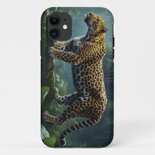 Case-Mate iPhone Case Leopard Dans La Jungle Pluie