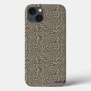 Etui iPhone Case-Mate Léopard de cas d'iPad de Coque-Compagnon de HAMbWG