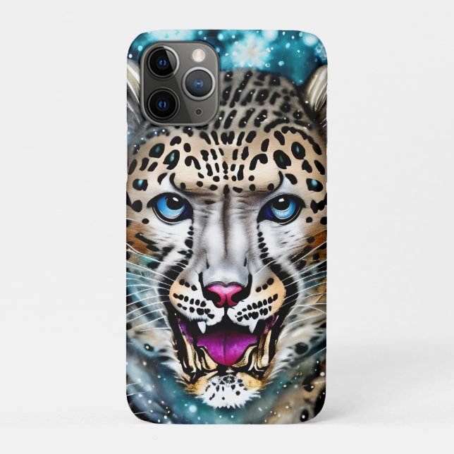 Coques Case-Mate iPhone Leopard des neiges à vapeur (Dos)
