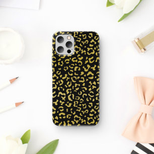 Case-Mate iPhone Case Leopard d'or, Parties scintillant d'or, Motif de l