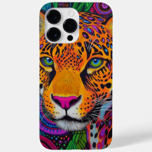 Coque Pour Pour iPhone 14 Pro Max Léopard Lumineux