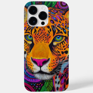 Coque Pour Pour iPhone 14 Pro Max Léopard Lumineux