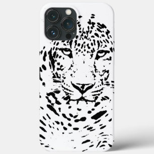 Case-Mate iPhone Case Léopard noir et blanc