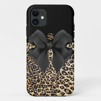 Coque iPhone 11 Léopard personnalisé