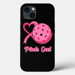 Case-Mate iPhone Case Leopard Pink Out Pickleball Tacker Cancer du sein 